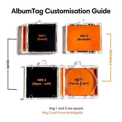 AlbumTag  - Customised NFC Keychain