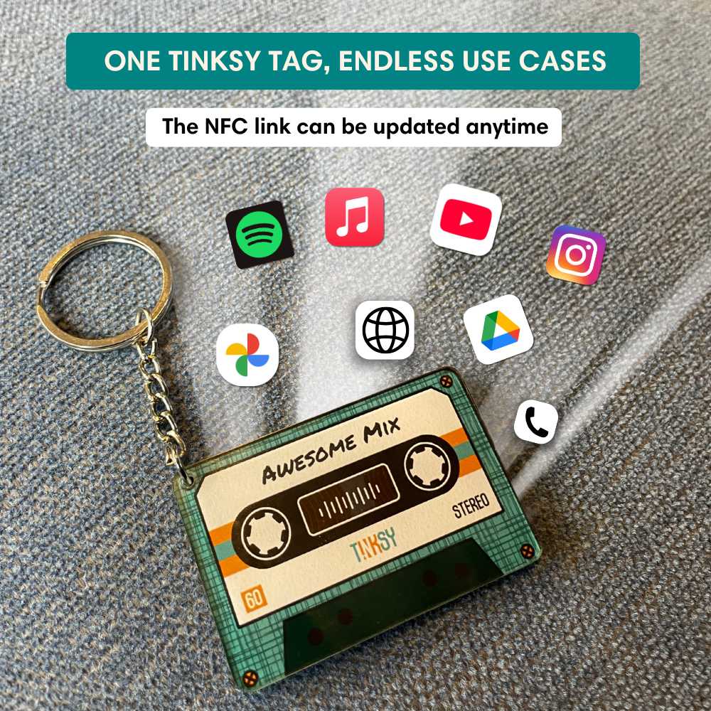 TapeTag - NFC Keychain