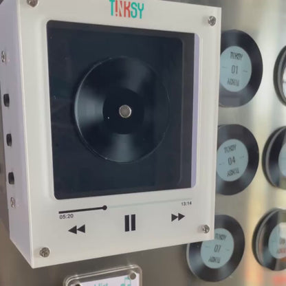 NFC fridge magnet music player vinyl